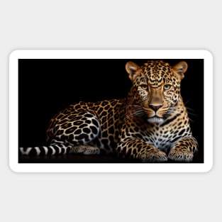 Eye-catching  Leopard Magnet